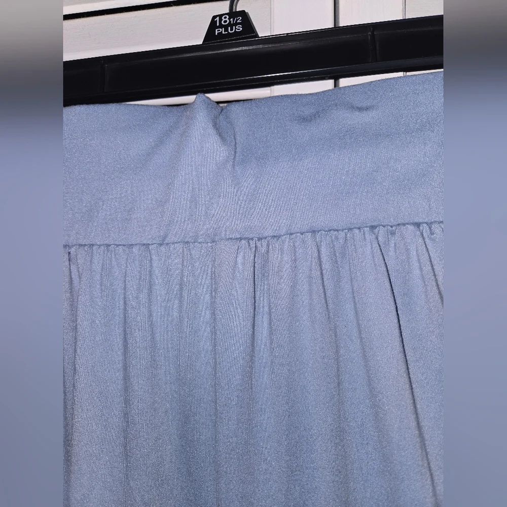 Dexire Women's sz M Blue Wide Leg Pant Set - Picture 3 of 14